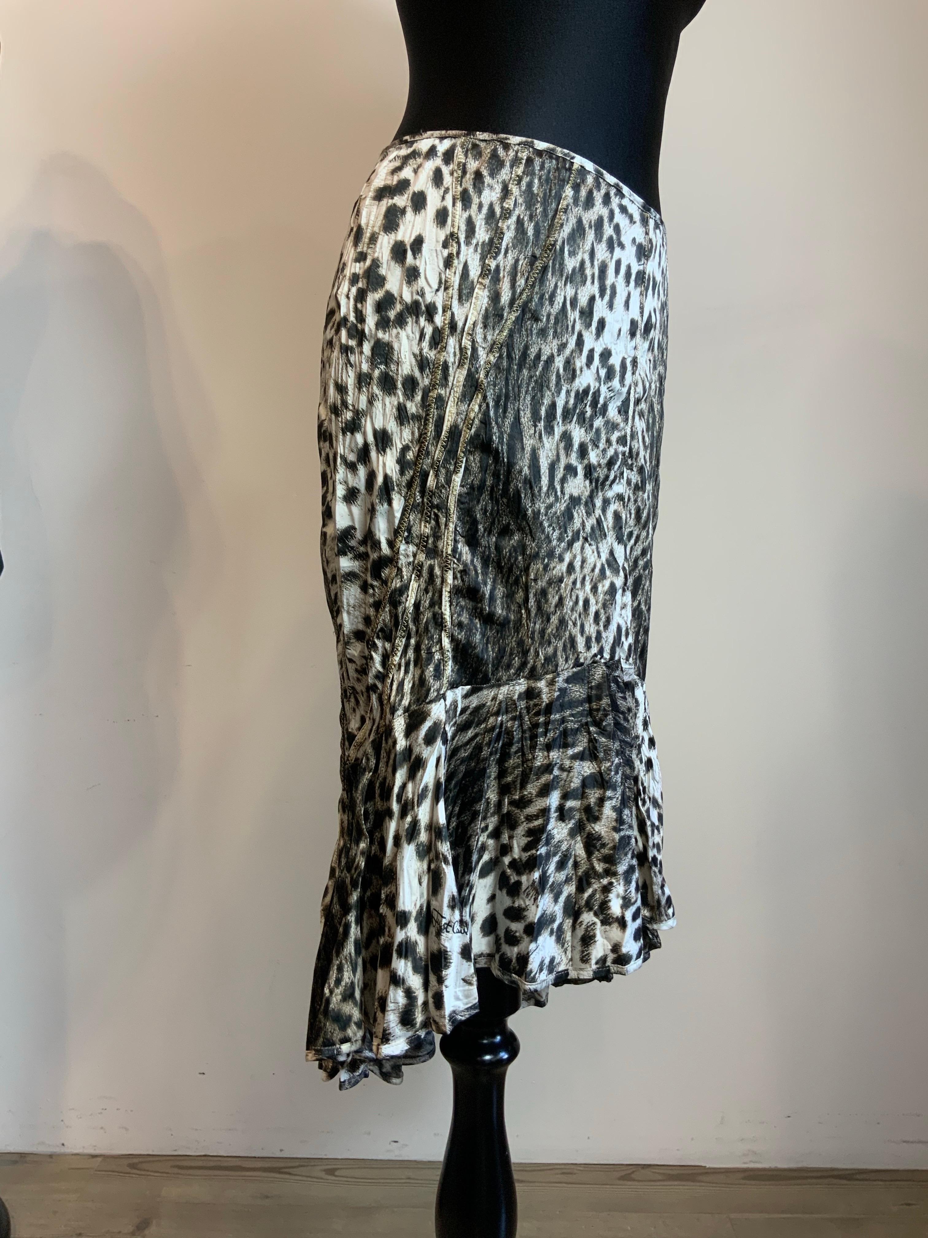 Just Cavalli demi-jupe léopard Unisexe en vente