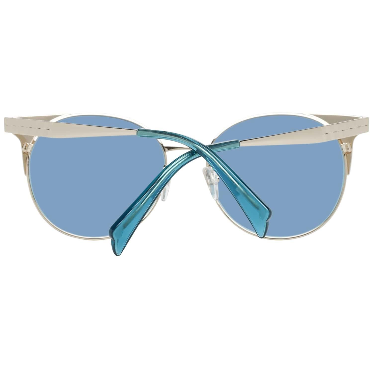 Blue Just Cavalli Mint Women Gold Sunglasses JC749S 5432W 54-16-140 mm