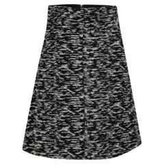 Just Cavalli - Jupe trapèze en tweed monochrome - S
