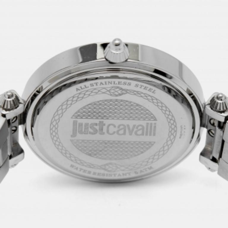 Just Cavalli Perlmutt JC Logo JC1L122M0055 Damen-Armbanduhr 36 mm im Angebot 5