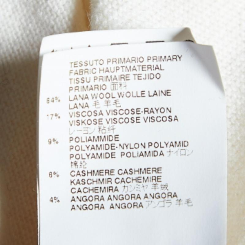 Just Cavalli Mehrfarbig gemusterter Pullover mit V-Ausschnitt aus Wolle und Seide M im Angebot 1
