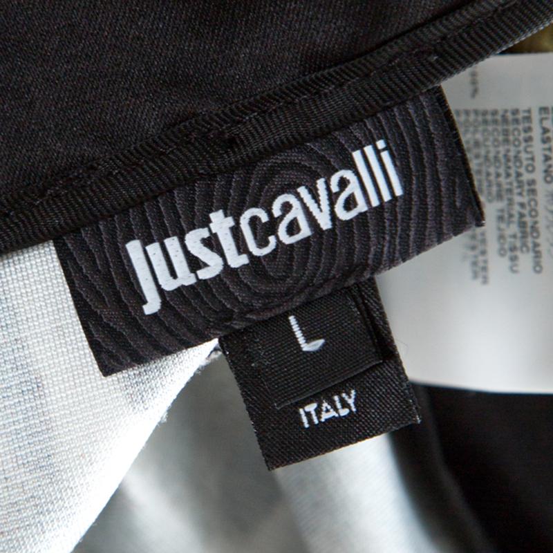 Just Cavalli Multicolor Printed Maxi Skirt L 2