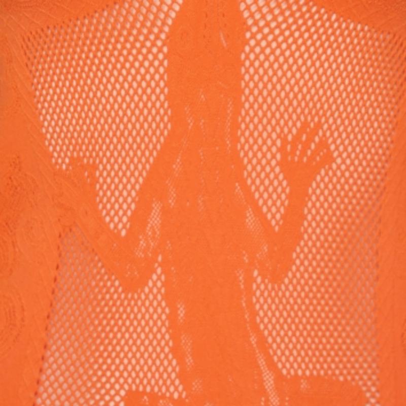 Just Cavalli Camiseta de tirantes ajustada ojal naranja M Naranja en venta