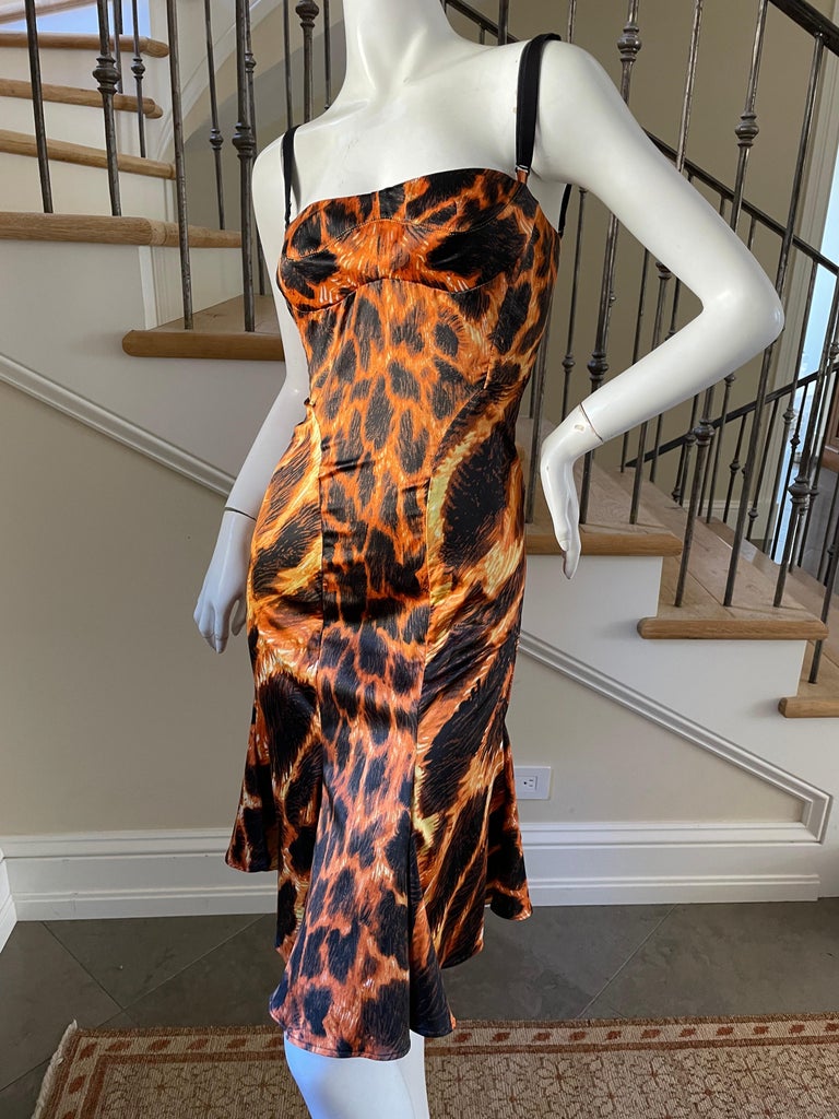 Just cavalli animal 2025 print dress