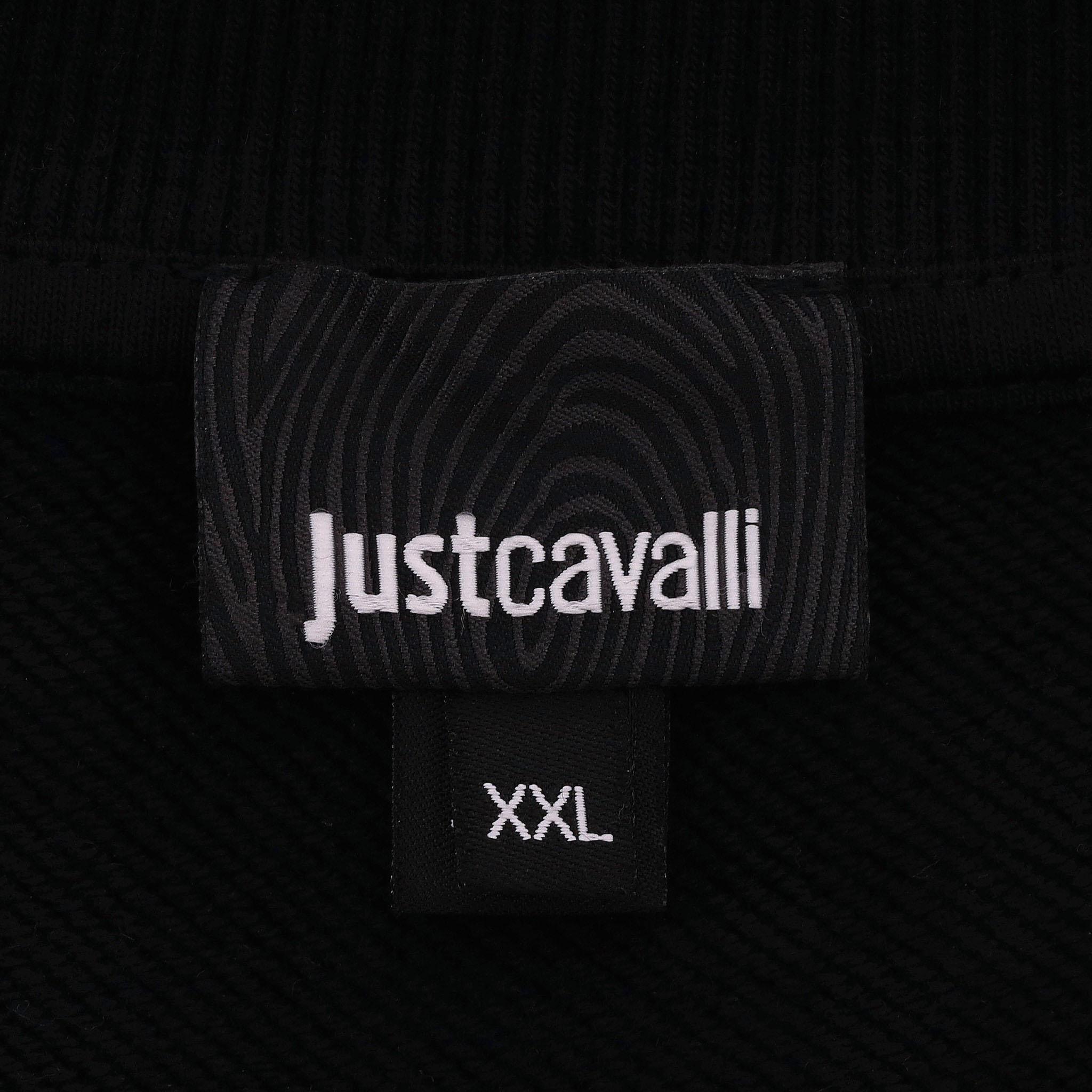 Just Cavalli Reversible Sequin Embroidery Sweatshirt For Sale 3