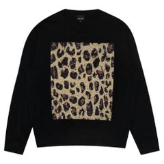 Just Cavalli Reversible Sequin Embroidery Sweatshirt