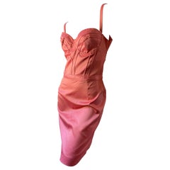 Just Cavalli Sexy Pink Corset Cocktail Dress by Roberto Cavalli