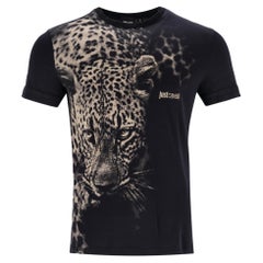Just Cavalli - Maglietta in cotone con stampa a tigre