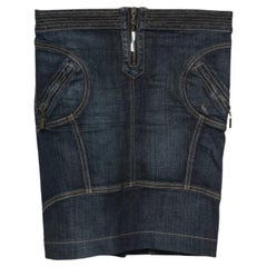 Just Cavalli Falda vaquera azul vintage S