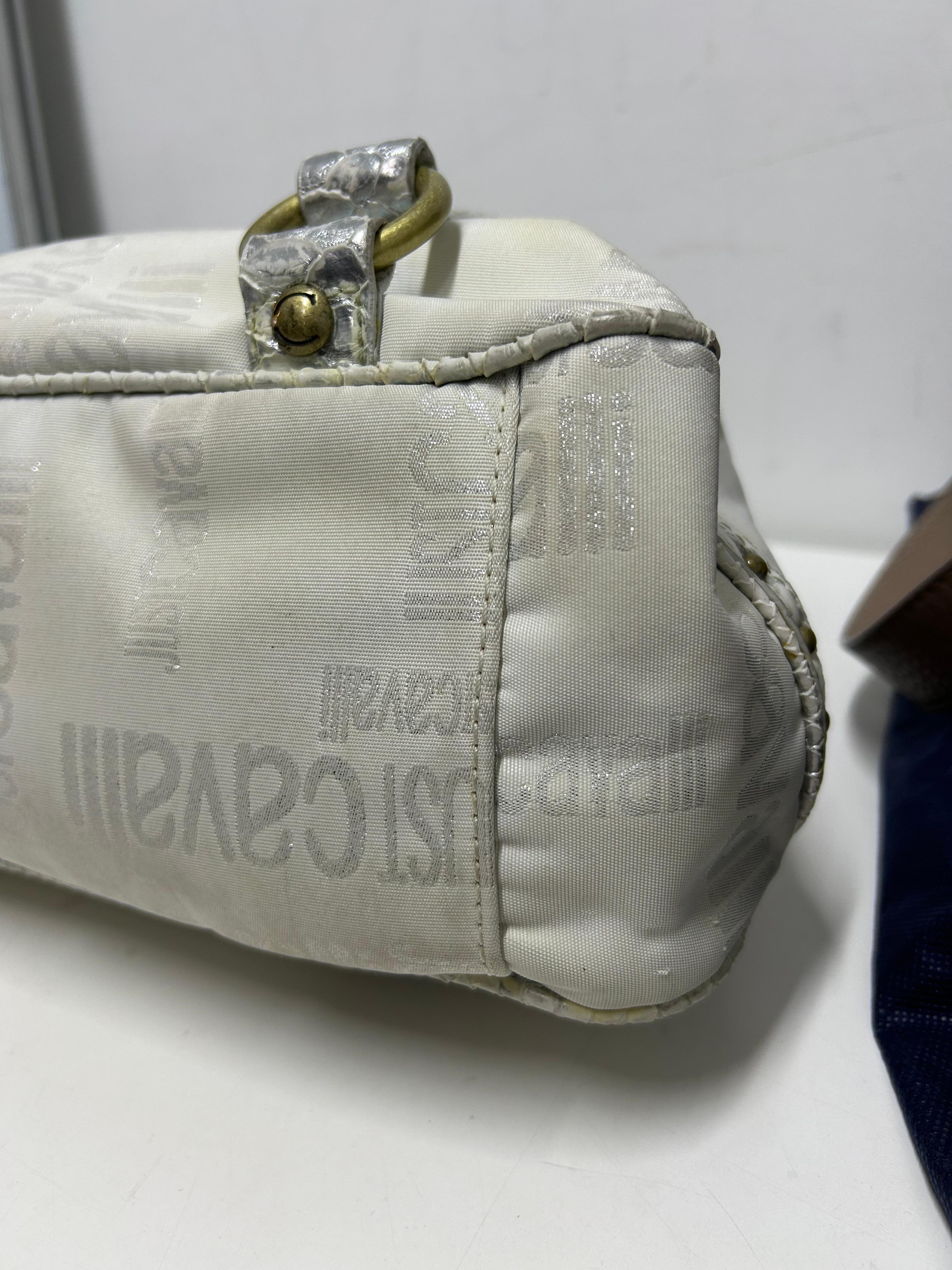 Just Cavalli Vintage Logo Bag For Sale 3