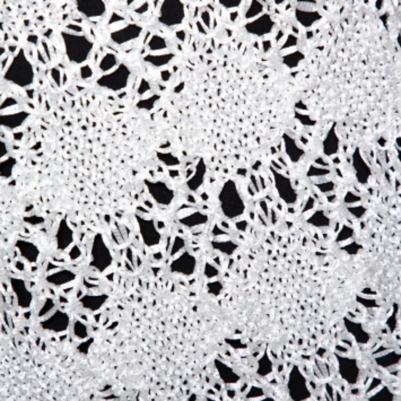 Just Cavalli White Cotton Open Crochet Knit Sleeveless Top M im Zustand „Gut“ im Angebot in Dubai, Al Qouz 2
