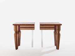 Just Contrast Side Table by Hillsideout