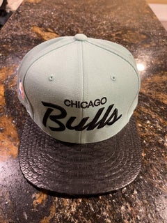 Just Don x Mitchell & Ness Chicago Bulls Mint Green Hat