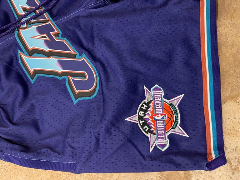 Just Don x Mitchell and Ness NBA Utah Jazz Shorts For Sale at 1stDibs