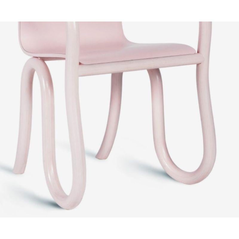 Finlandais Just Rose, chaise de salle à manger originale Kolho, MDJ Kuu par Made By Choice en vente