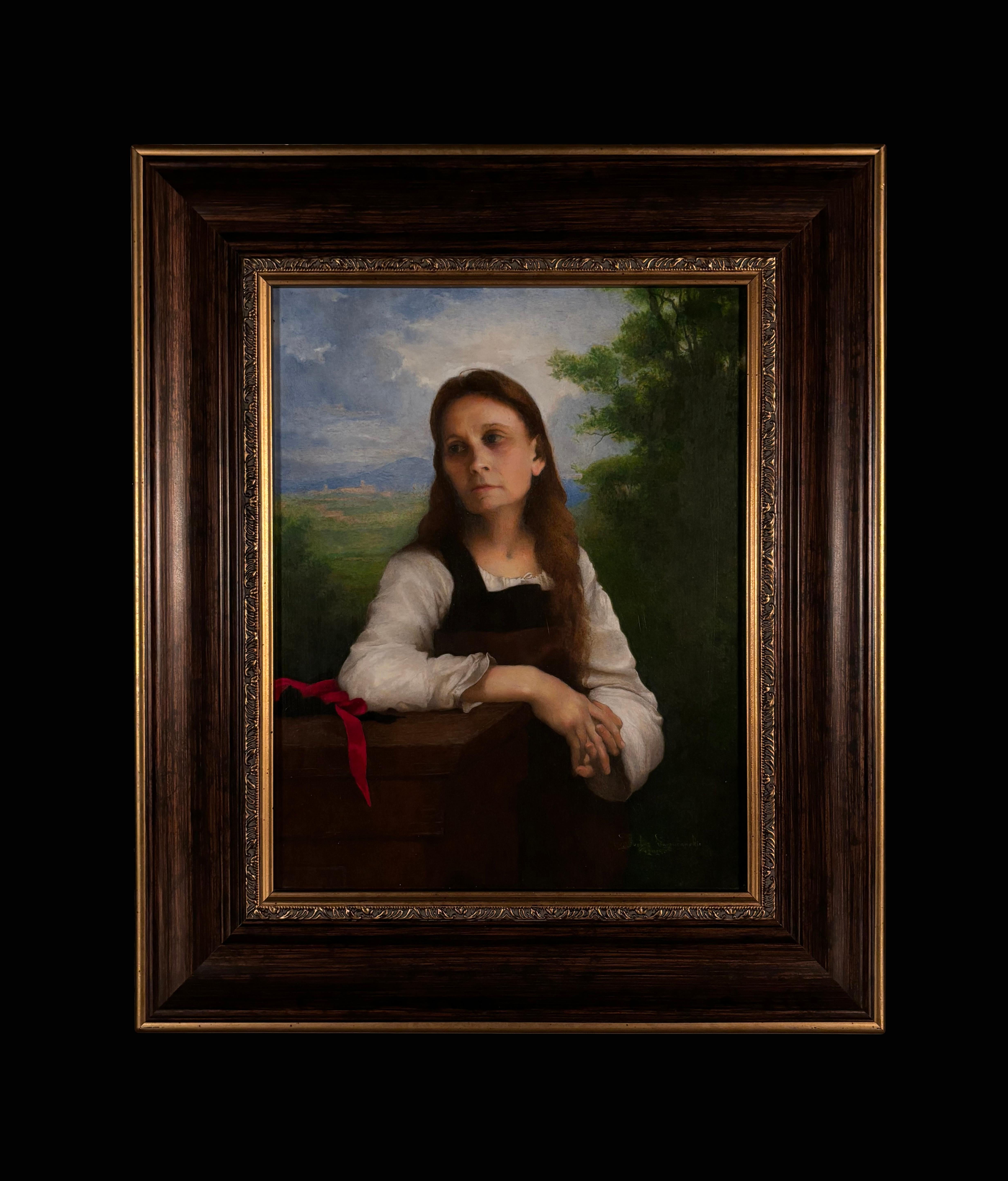 Ritratto con paesaggio