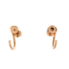 Juste un Clou Hoop Earrings 18K Rose Gold Small