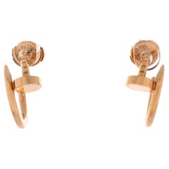 Juste un Clou Hoop Earrings 18K Rose Gold Small