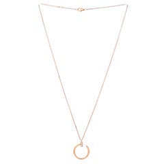Juste un Clou Pendant Necklace 18K Rose Gold with Diamonds