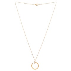 Juste un Clou Pendant Necklace 18K Yellow Gold with Diamonds