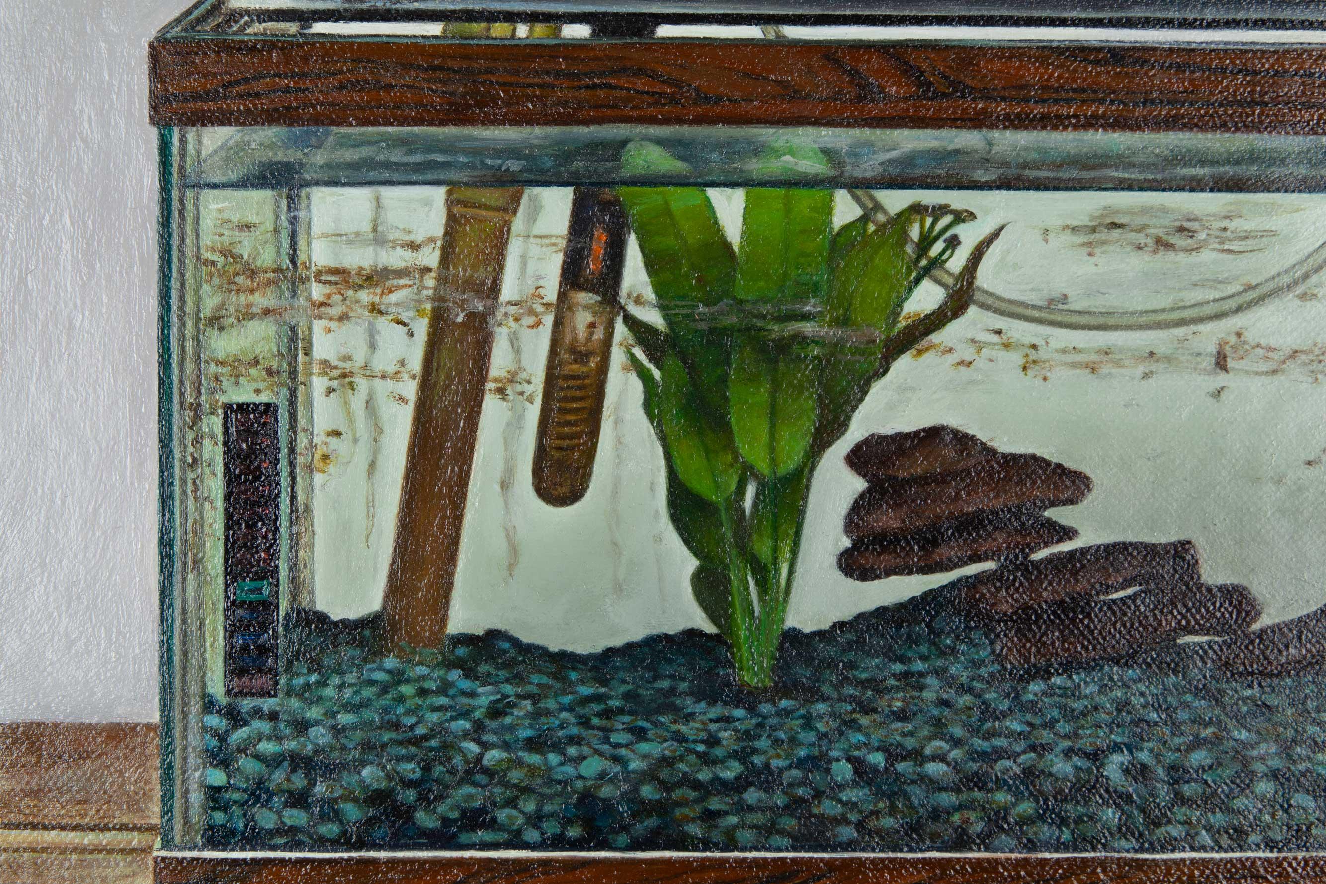 Aquarium Afterlife I - Painting de Justin Allen