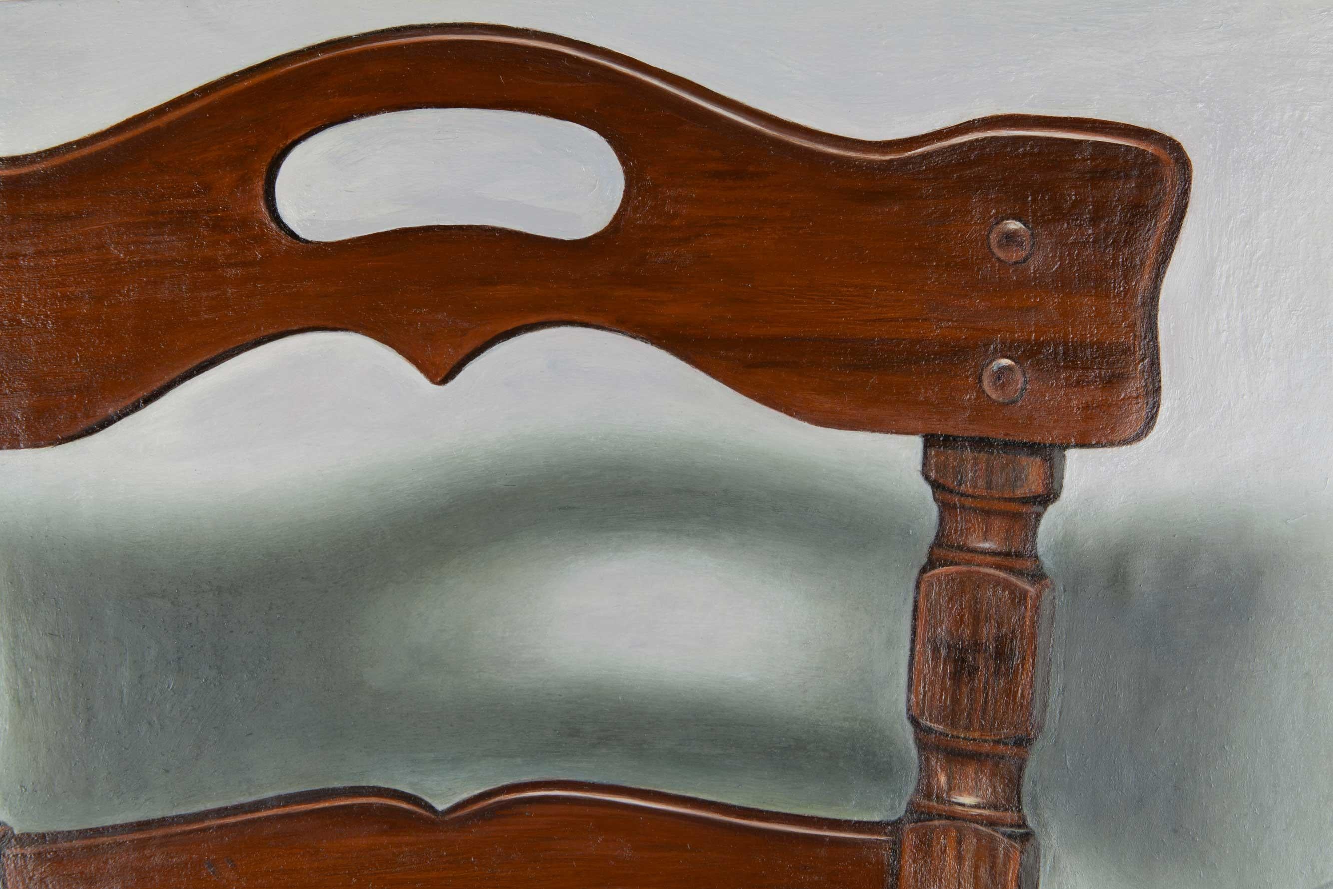 Sedia del nonno, teoria dei colori della prozia - Painting Realismo di Justin Allen
