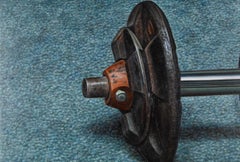 Peso sobre la alfombra