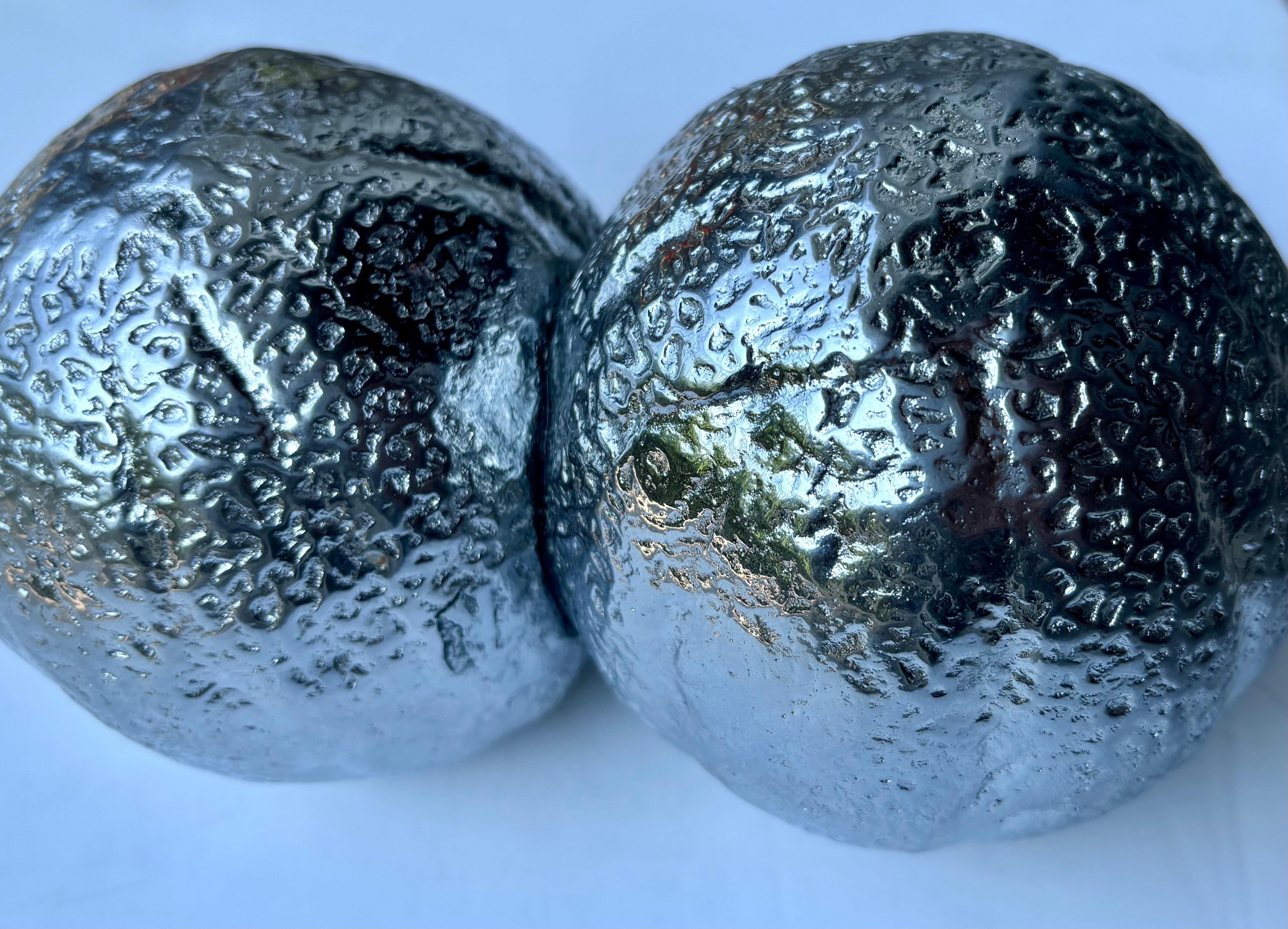 Justin Beal scultura astratta in alluminio Cantaloupes . In condizioni buone in vendita a Los Angeles, CA