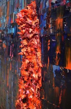 From the Depths, Mixed Media on Canvas