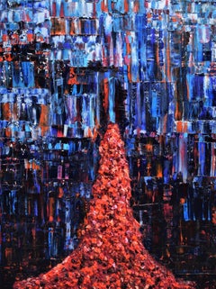 From the Depths, Mixed Media on Canvas