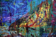 Patchwork, Pittura, Olio su tela