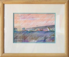 Vintage Impressionist Seascape, "Unnamed Seascape 1"