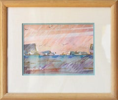 Retro Impressionist Seascape, "Unnamed Seascape 2"