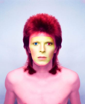 David Bowie Pin Ups, 1973, by Justin de Villeneuve