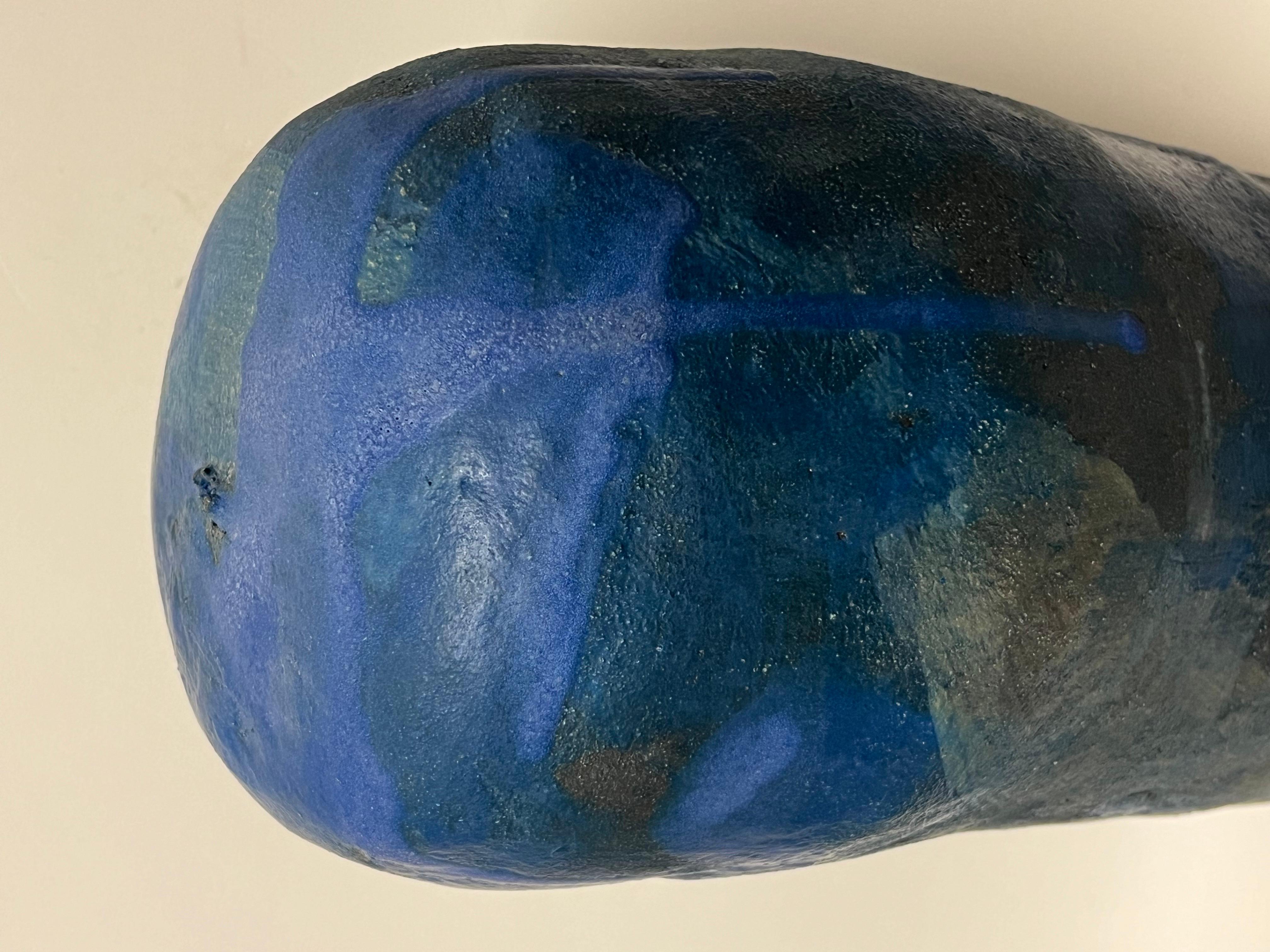 Justin Hoffman Vasija alta azul nº 3 c2021 Arcilla en venta