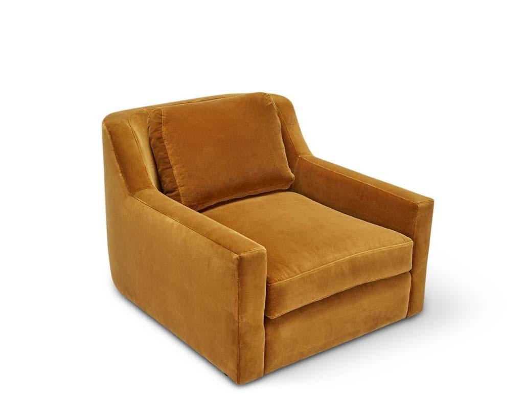 Tappezzeria Justin Lounge Chair di Brian Paquette x Lawson-Fenning in vendita