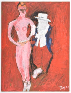 Justin McCarthy Pintura de Desnudos, Artista Outsider