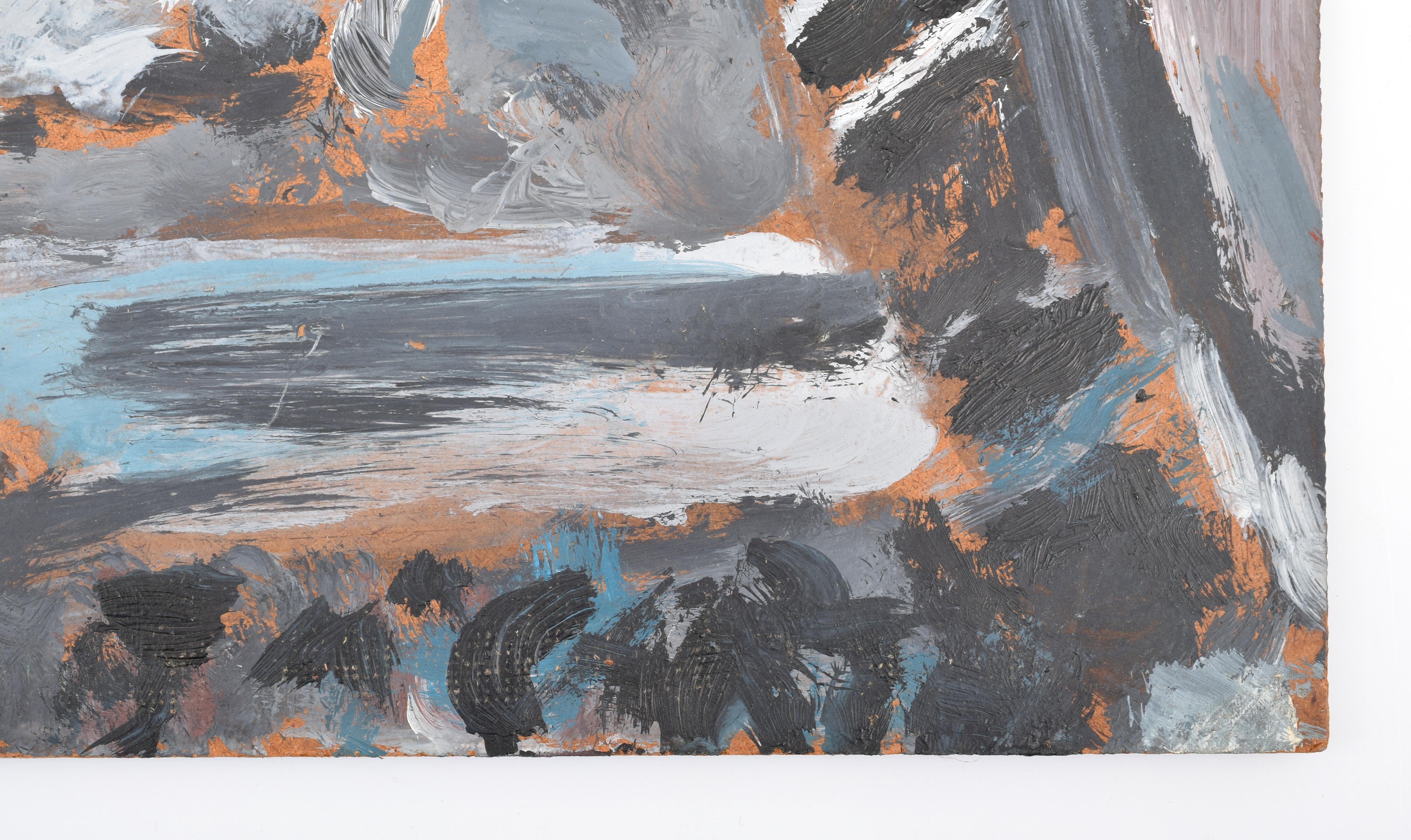 Justin McCarthy Gemälde WHITE FANG , Outsider Art im Angebot 3