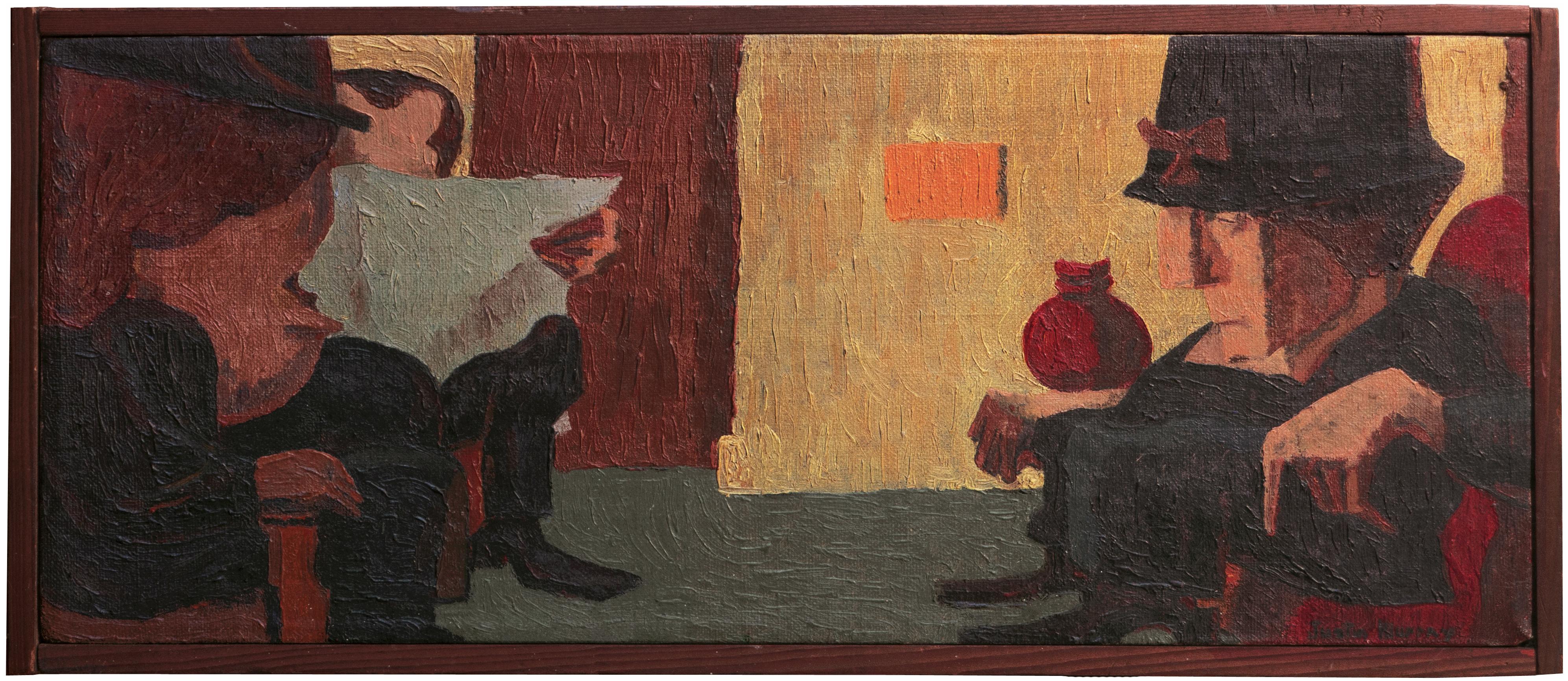 „The Doctor's Office“, WPA, San Francisco, Chouinard, SFMA, Oakland Museum, SFAA – Painting von Justin Murray