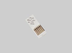 Justin Owensby – Matchbook, Fotografie 2023, Nachdruck gedruckt