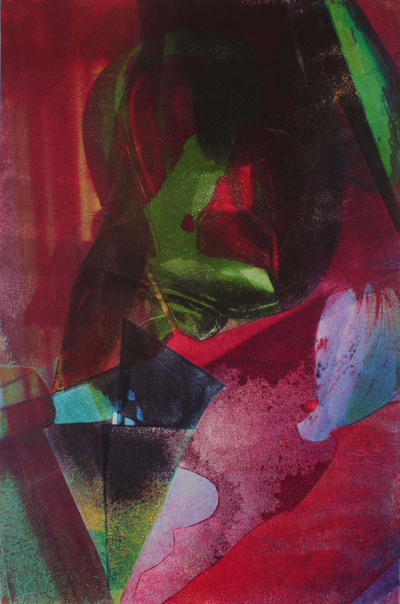 Justin Pollmann Abstract Print - "Active Listening Skills" 2021