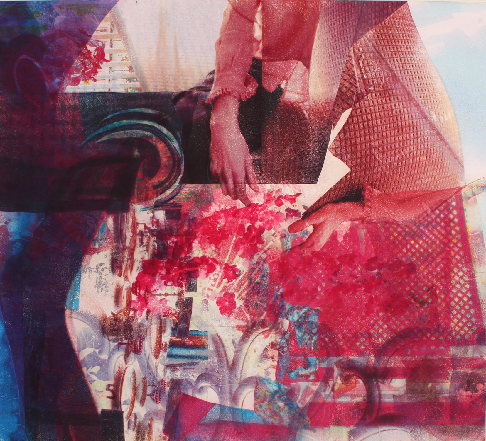 Justin Pollmann Figurative Print - "Be A Good Guest" 2023