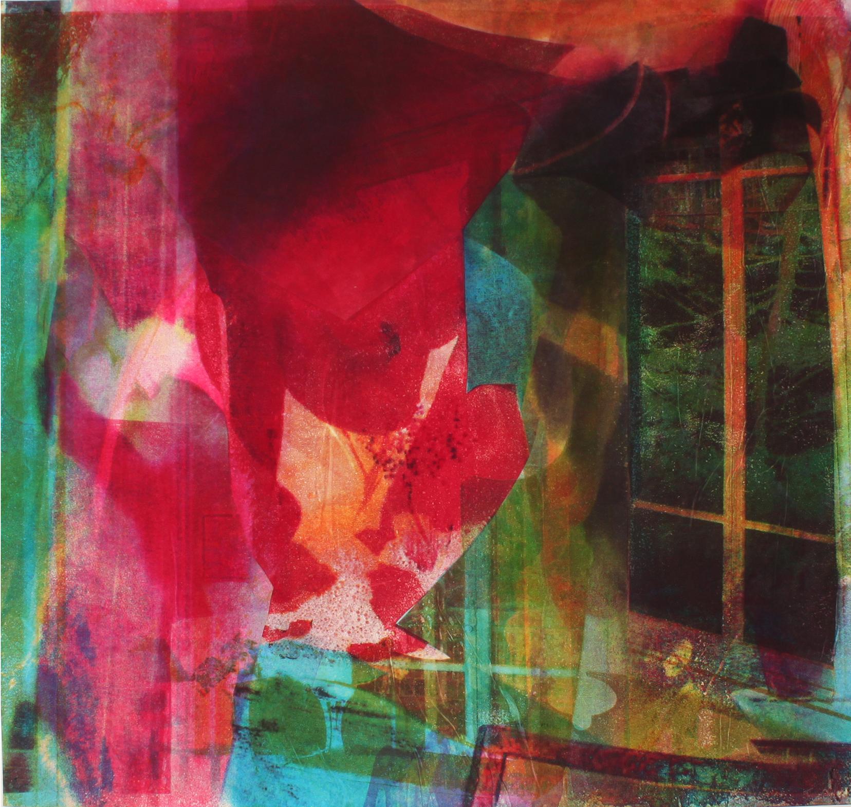 Justin Pollmann Figurative Print - "More Door" 2022