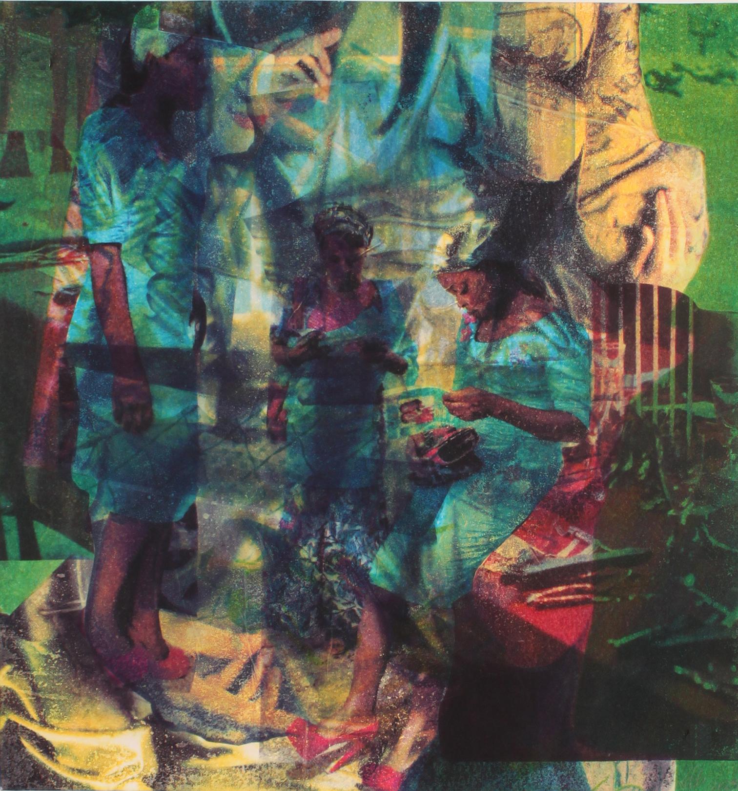 Justin Pollmann Figurative Print – „Speed Dial Favorites“ 2023