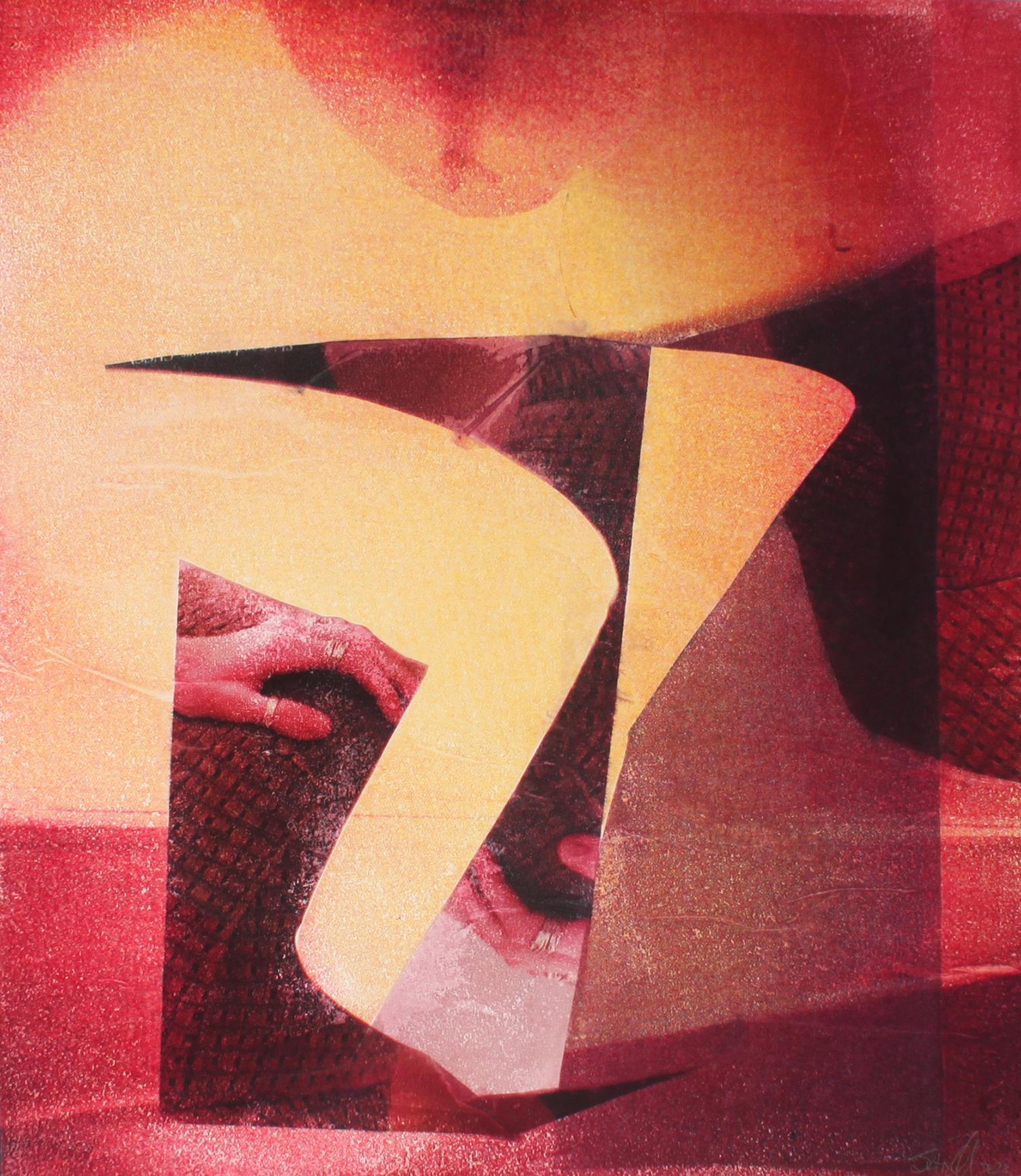 Justin Pollmann Abstract Print - "The Show Must Go On" 2022