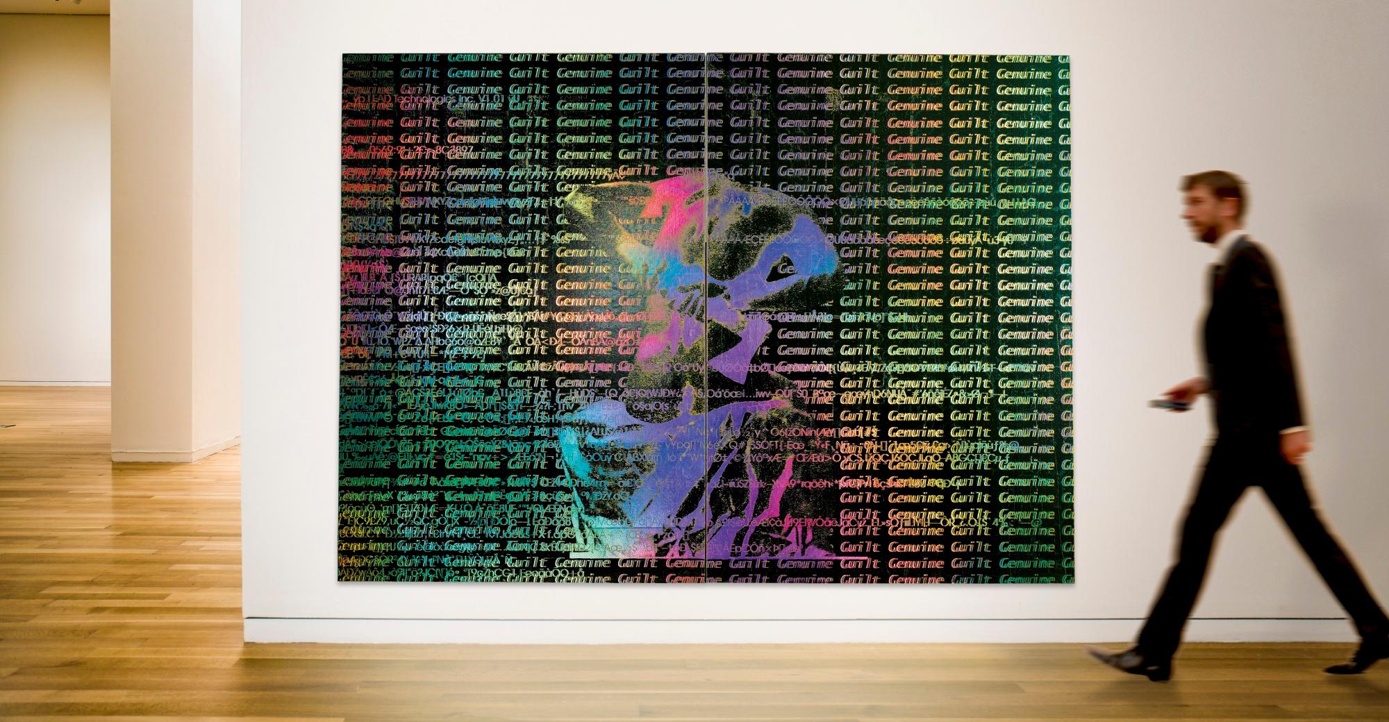 Senza titolo (Colpa genuina) - Mixed Media Art Contemporaneo di Justin Ponmany