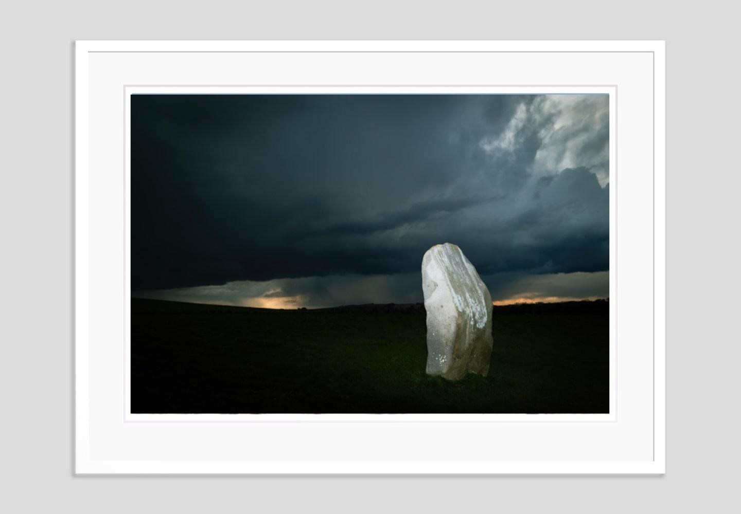 Making the moon By Justin Pumfrey - Black Color Photograph by Justin Pumfrey 