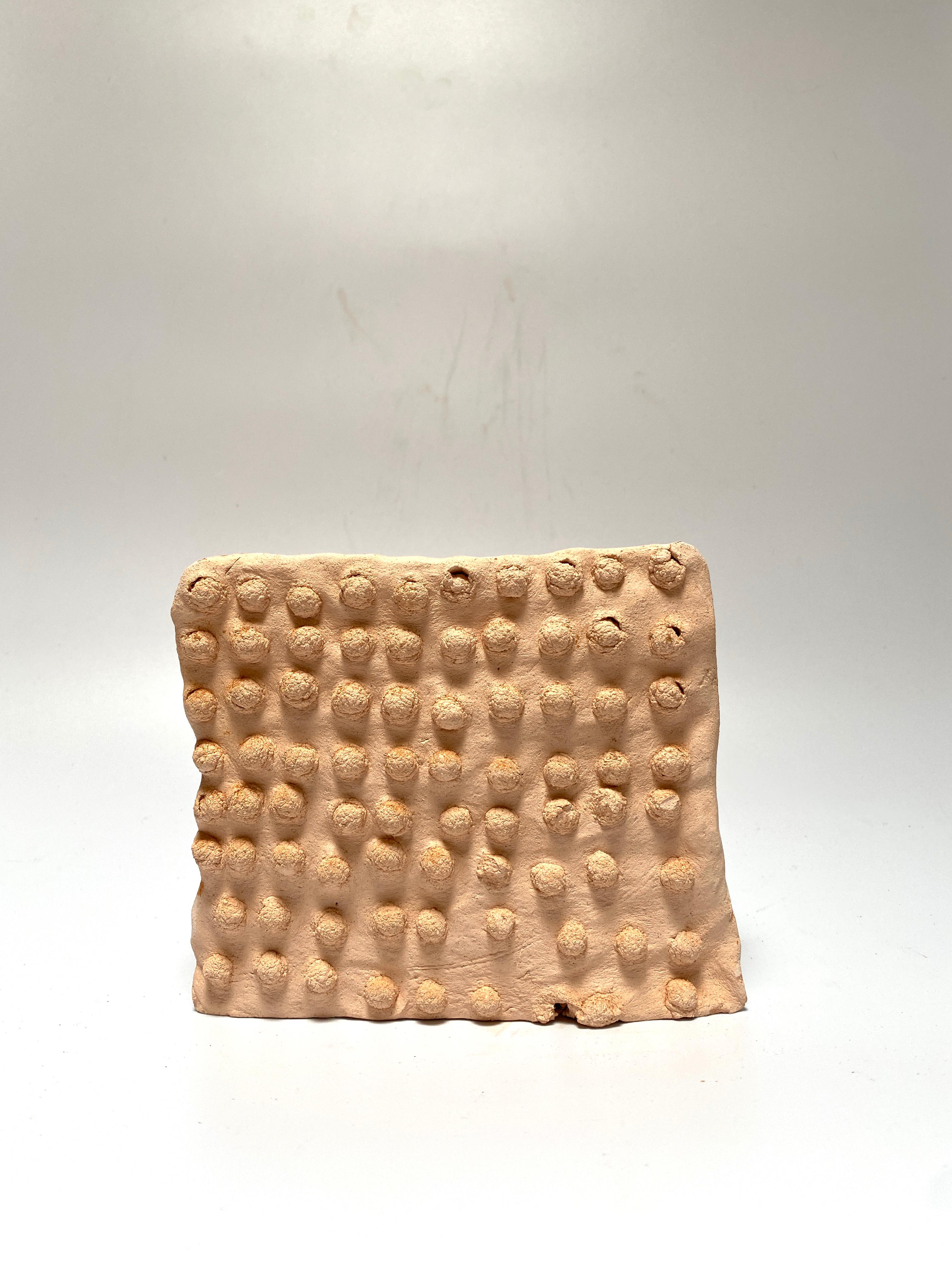 Justin Siegel  Abstract Sculpture - Justin Siegel, Untitled (Raw), Ceramic, 2021