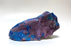 Justin Siegel, Untitled (Purple/Blue), Ceramic, 2021