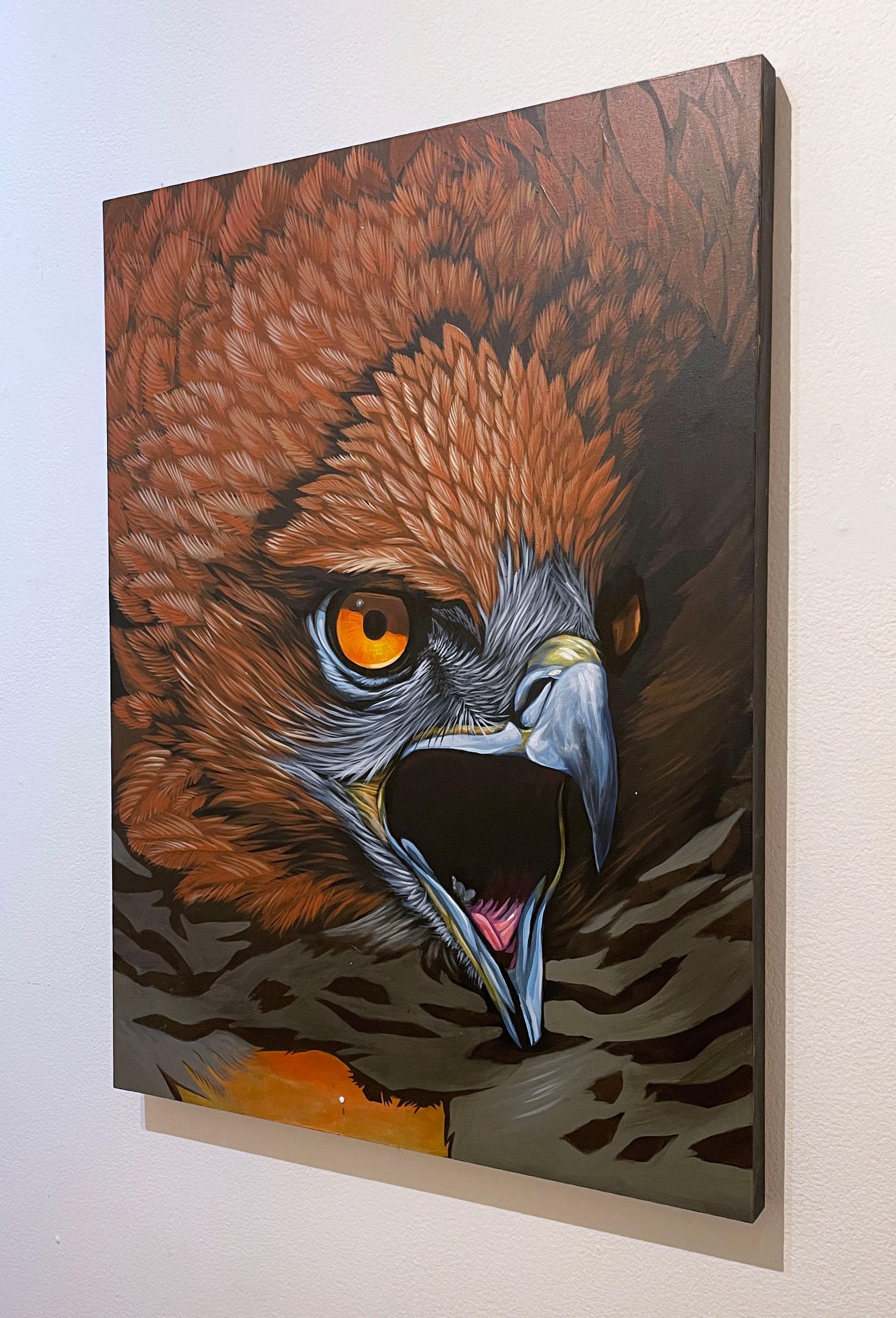 face paint eagle